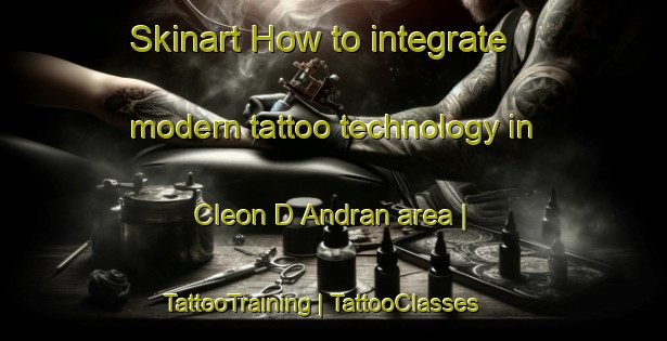 Skinart How to integrate modern tattoo technology in Cleon D Andran area | TattooTraining | TattooClasses | SkinartTraining-France